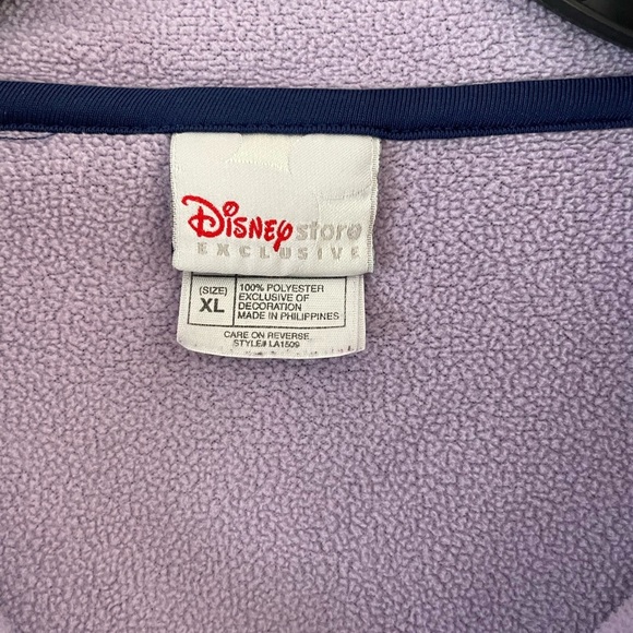 Disney store exclusive Minnie Mouse quarter zip sweatshirt women’s size XL - Picture 3 of 5